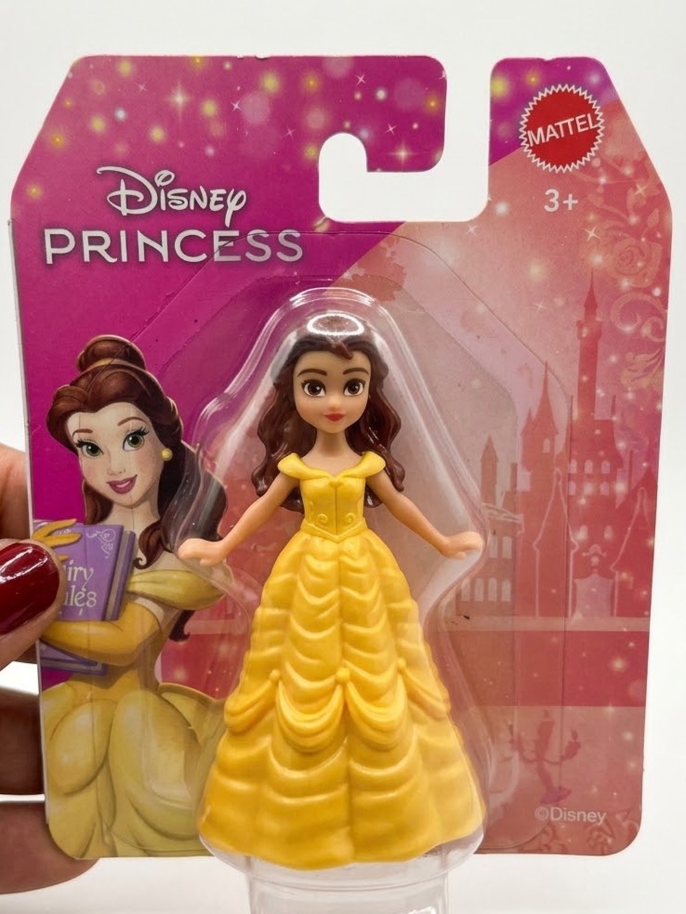 Disney Belle Besuty and the Beast Mini Doll in Yellow Ball dress